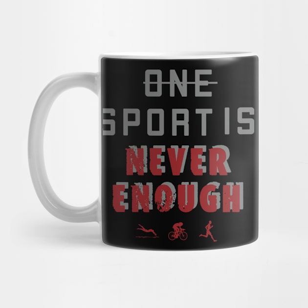 One Sport is Never Enough / triathlon by Wine4ndMilk